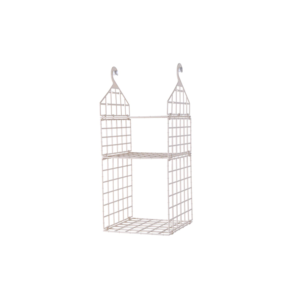 quickandsimpleclosetorganizer 2layer beige