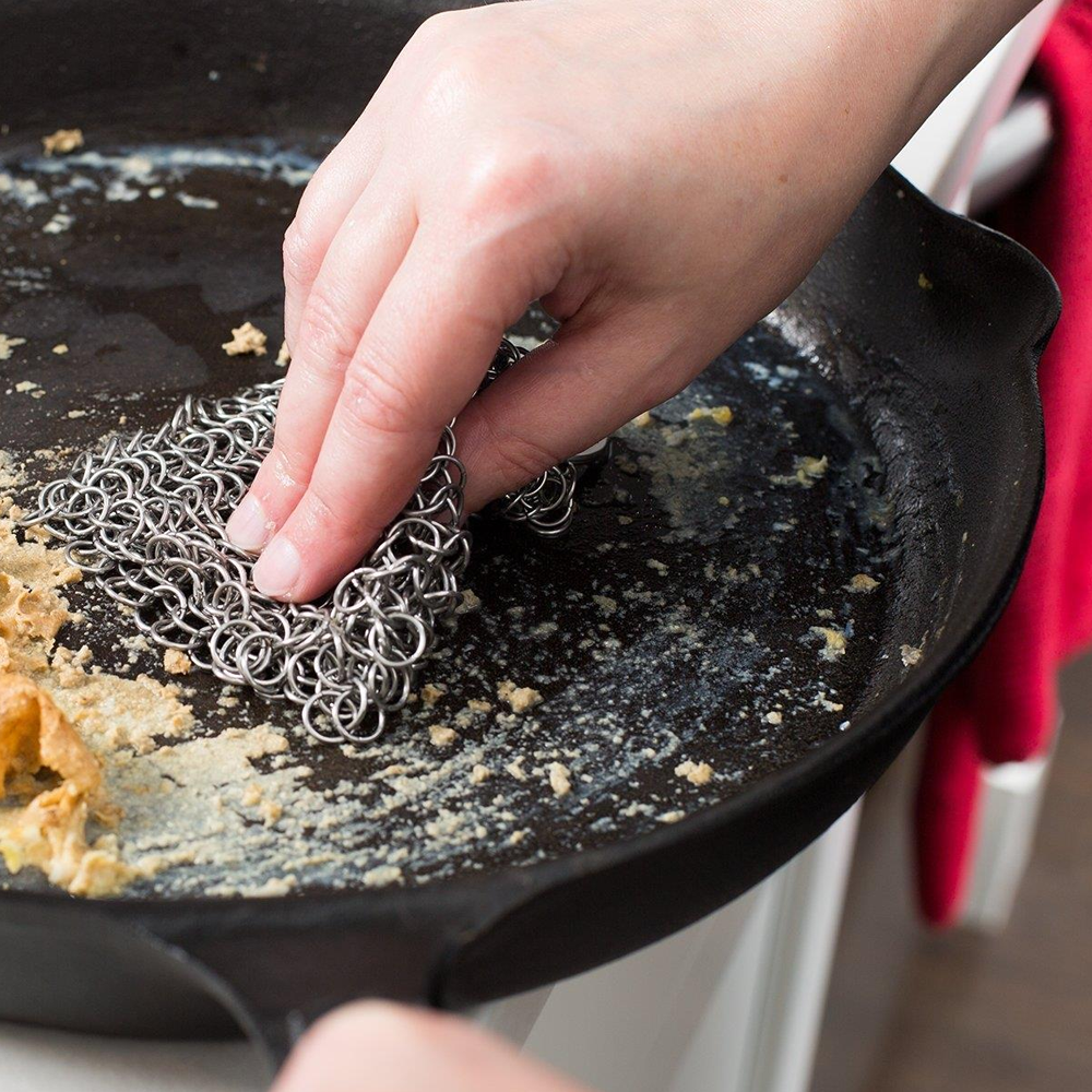 Kitchen Iron Chainmail Scrubber