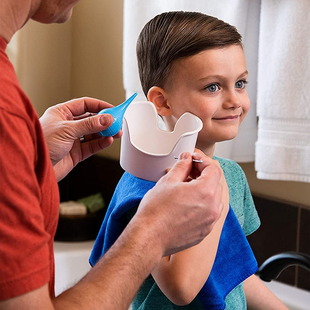 Complete ear flush kit for family use