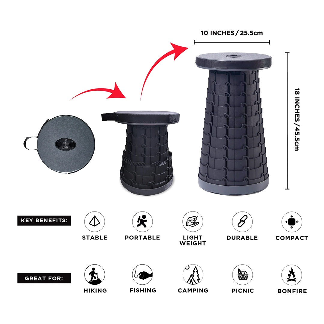 Portable Retractable Stool For Indoor and Outdoor Use6