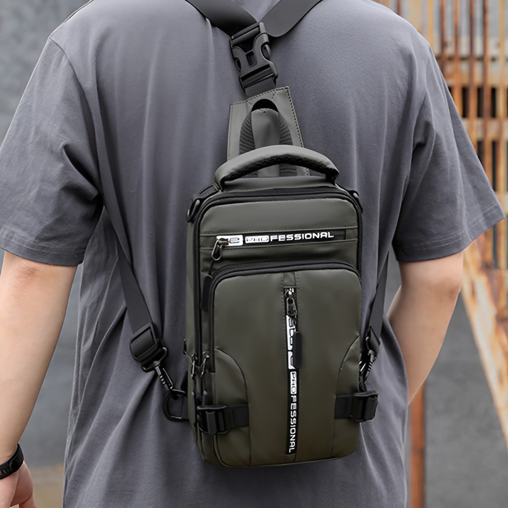 Ecofriendly waterproof crossbody bag
