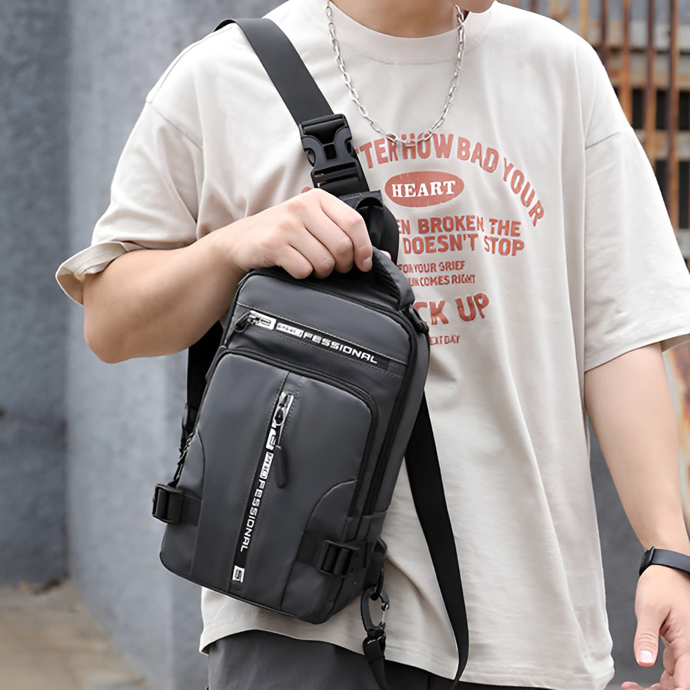 Waterproof crossbody bag for outdoor adventures
