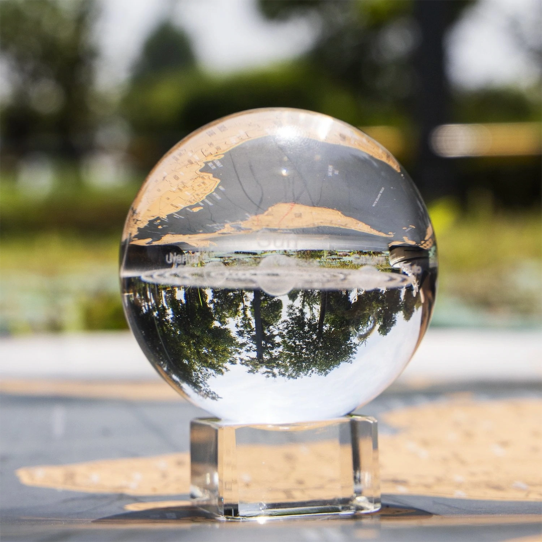 Engraved Solar System Sphere 1