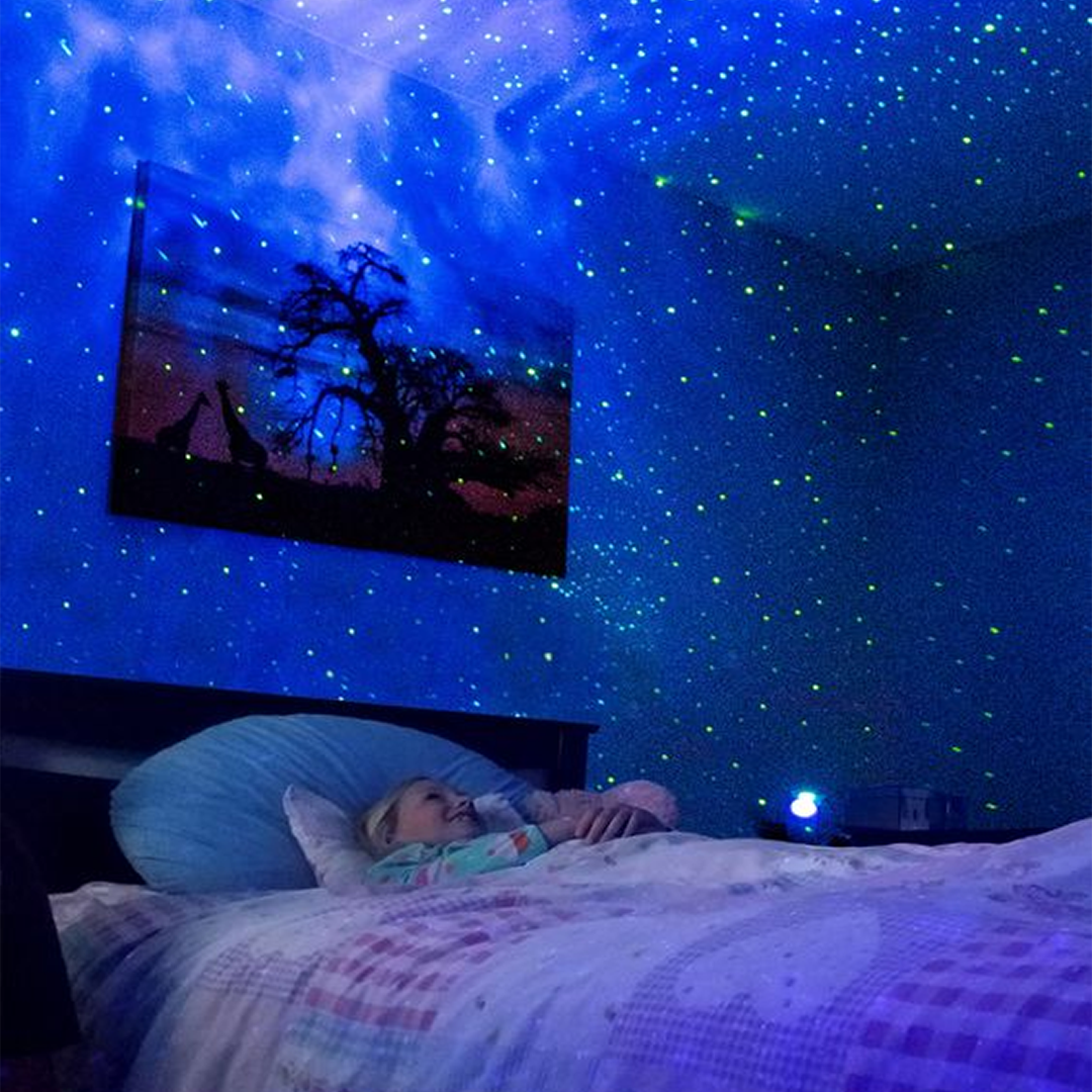 Remote Controlled Bluetooth Music Starry Galaxy Projector Light 10