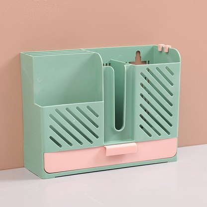 Wall Mounted Chopstick Holder green