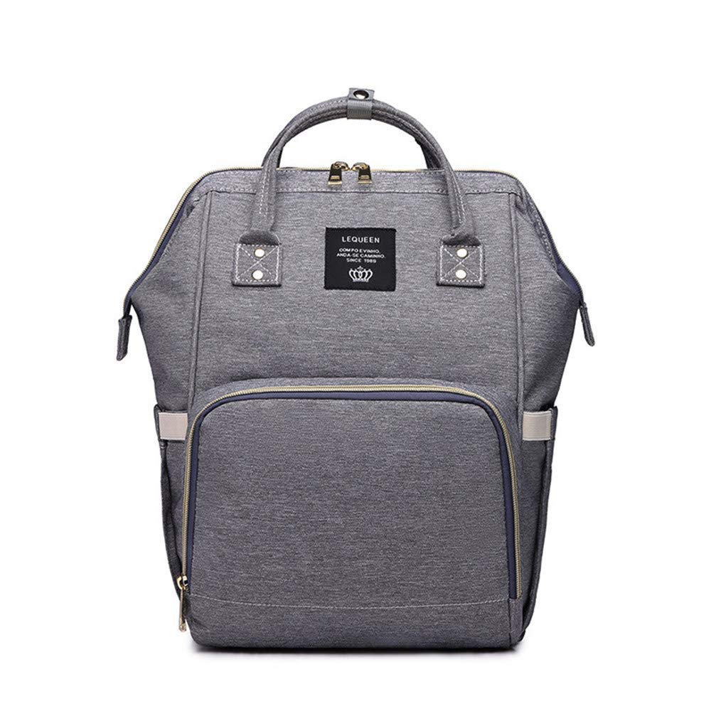 Handsfree diaper backpack with stroller straps