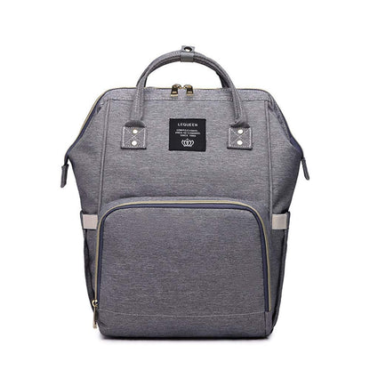 Handsfree diaper backpack with stroller straps