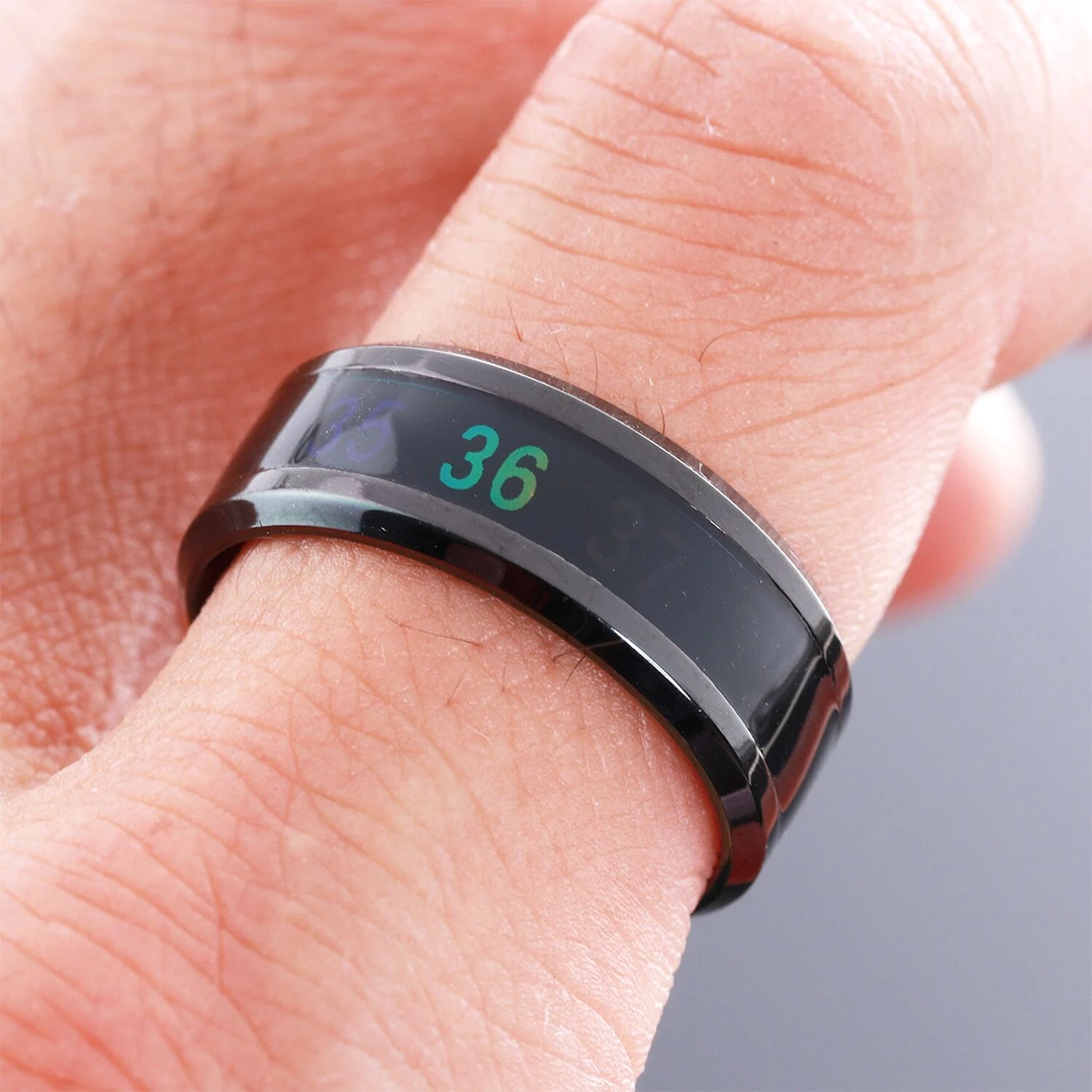 Smart Sensor Body Temperature Ring  4png