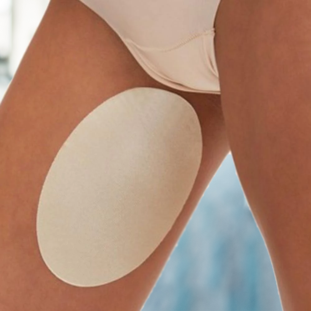 Breathable anti chafing adhesive for summer activities