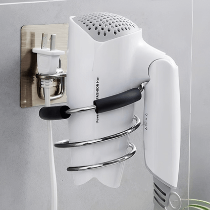 nodrillingahesivestainlesssteelhairdryerholder3.png