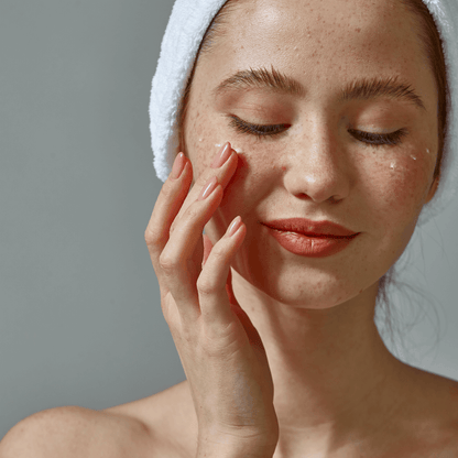 Premium Milia Treatment Cream Application