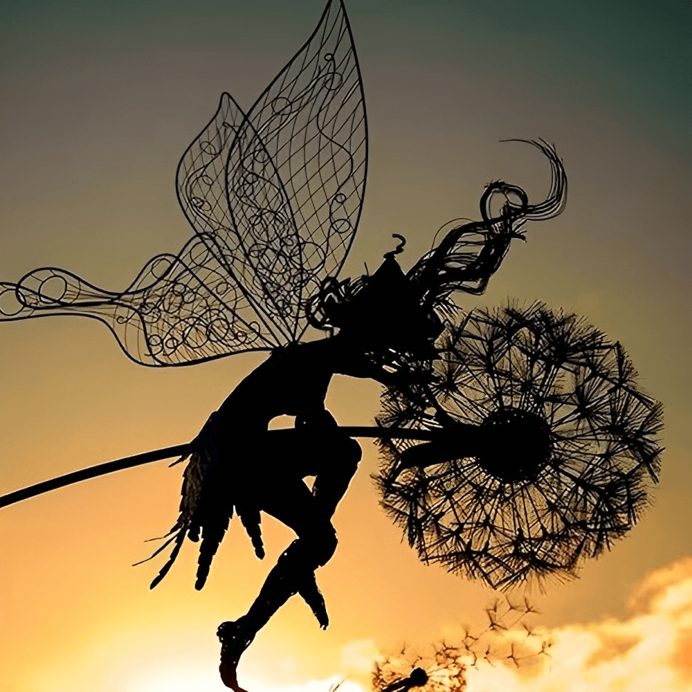 fairy sculpture for garden