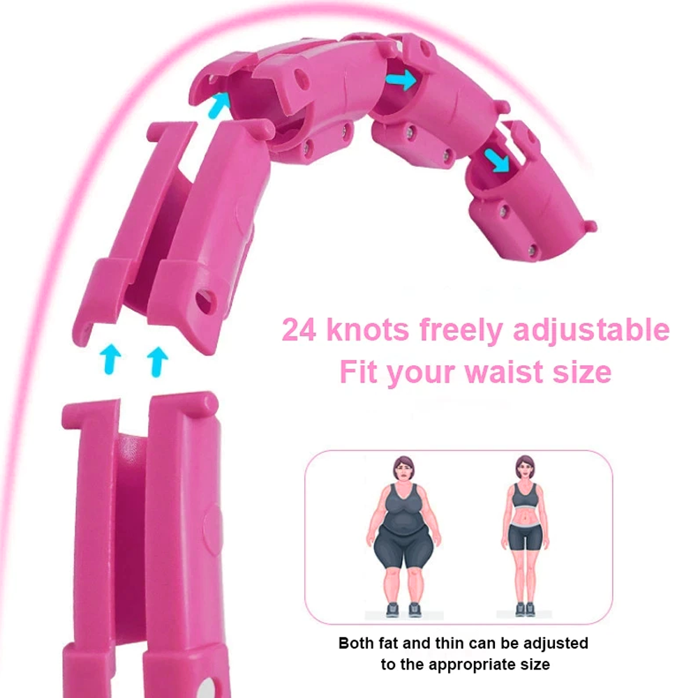 Easytoadjust slimming hoop for all sizes