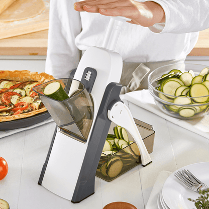 5in1 Safe Mandoline Slicer  Vegetables Potato Slicer Food Chopper French Fry Cutter