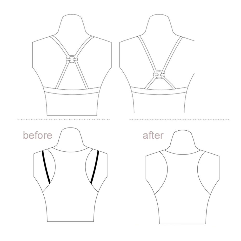 Reusable bra clips as birthday gifts