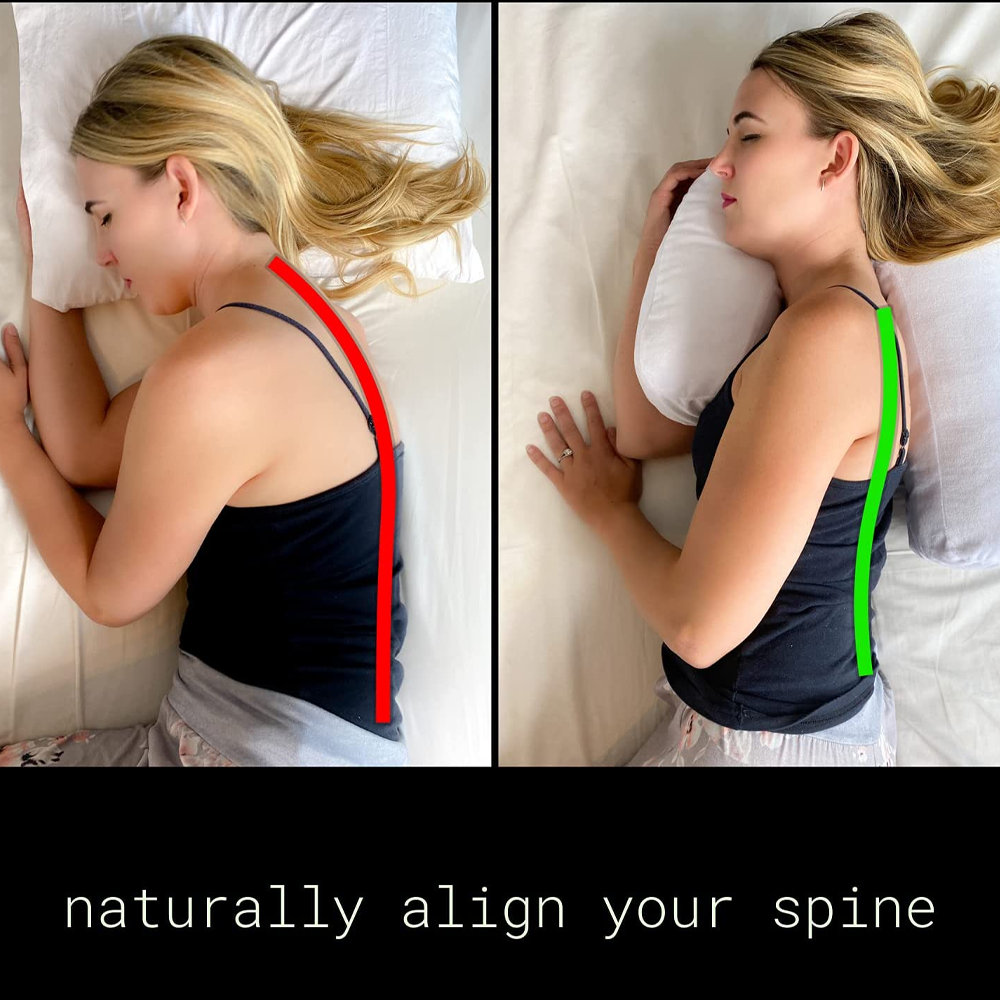 Comfortable Pillow with Ear Hole for Side Sleepers