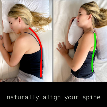 Comfortable Pillow with Ear Hole for Side Sleepers