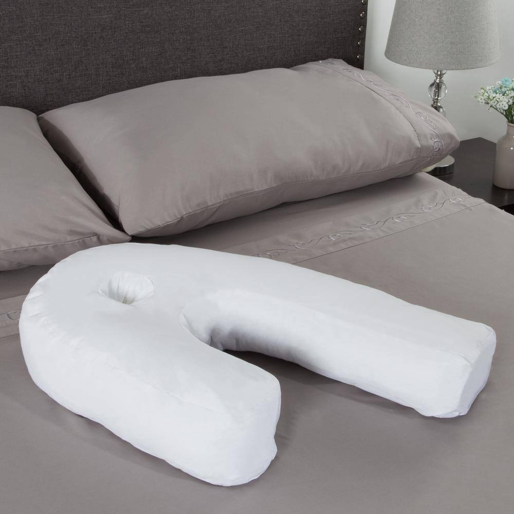 Neck Support Side Sleeper Pillow with Ear Space