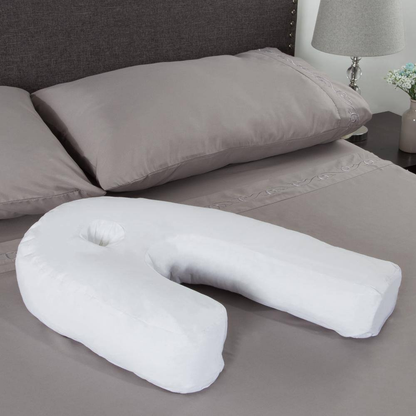 Neck Support Side Sleeper Pillow with Ear Space