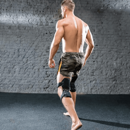 Booster joint support for mountain climbing