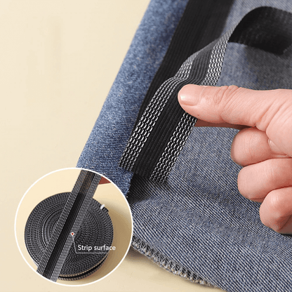 Easy pants hemming solution without sewing