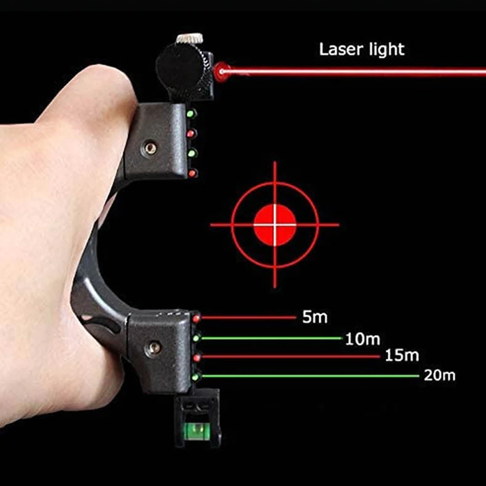 slingshot with laser sight