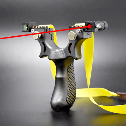 slingshot with laser