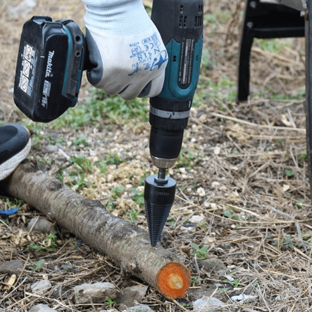 wood splitting drill bits