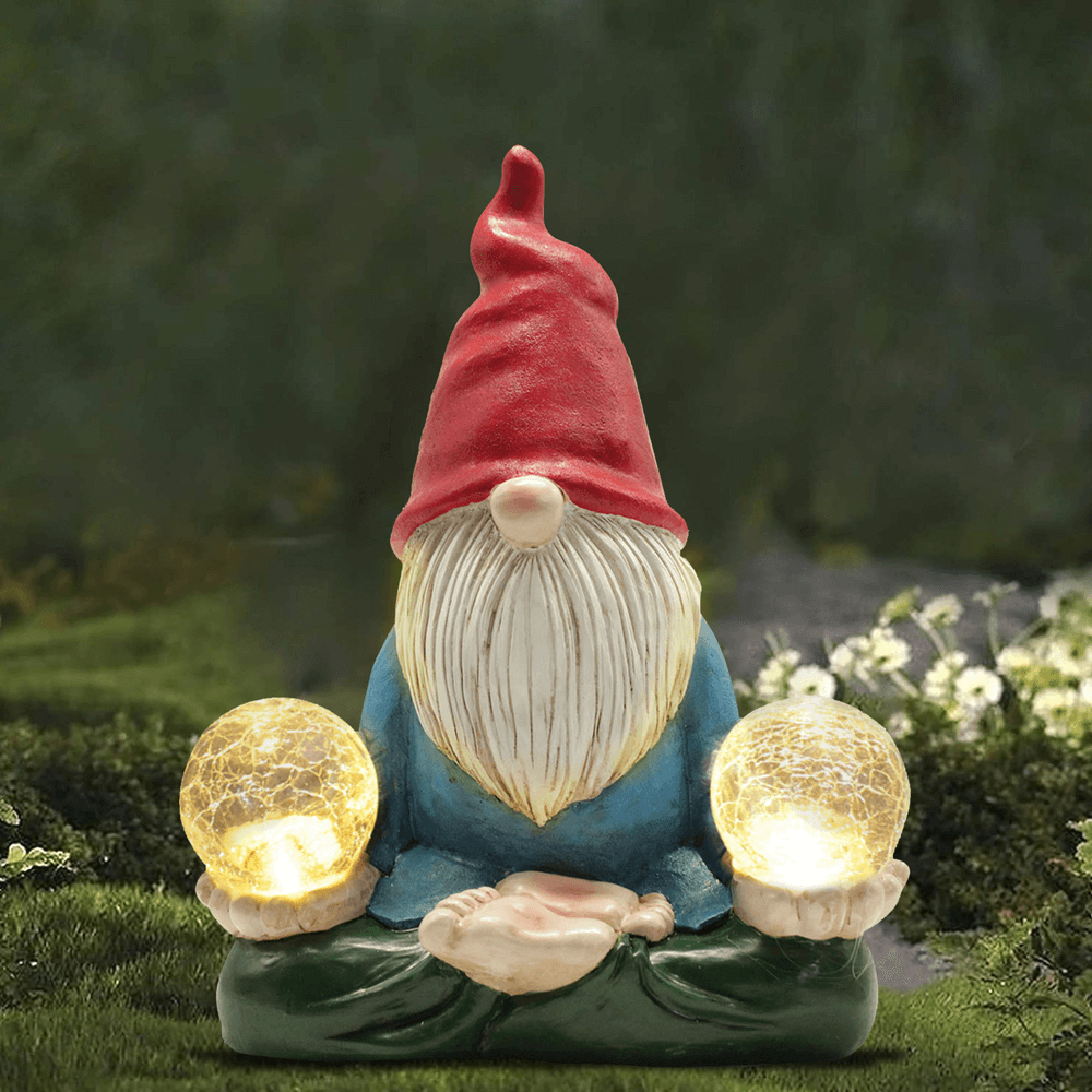 Solar Gnome Garden Ornaments
