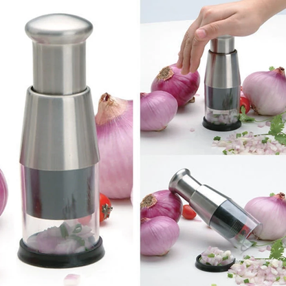 Chopper Garlic Crusher for Mincing Slicing Peppers