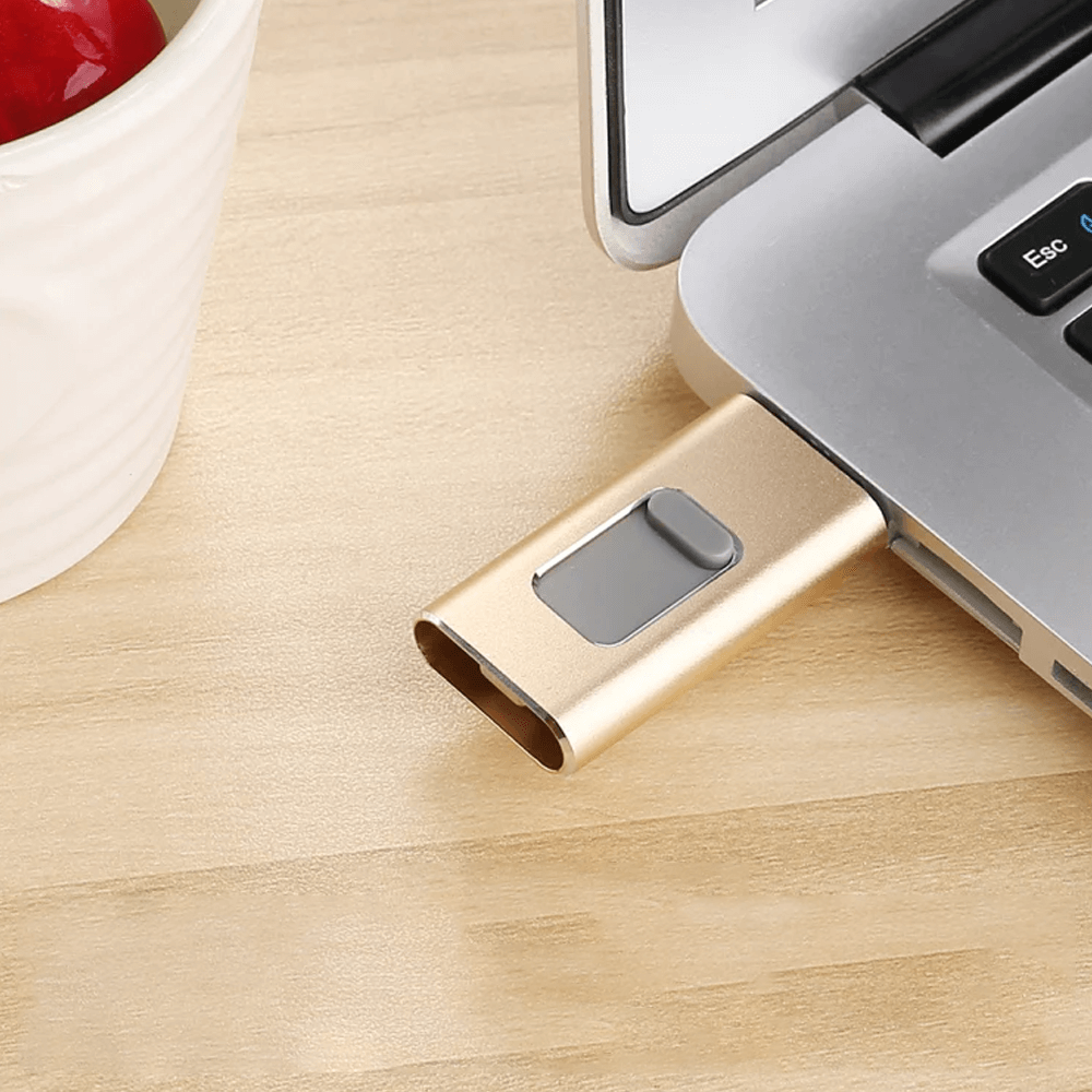 Portable USB Flash Drive for iPhone, iPad & Android
