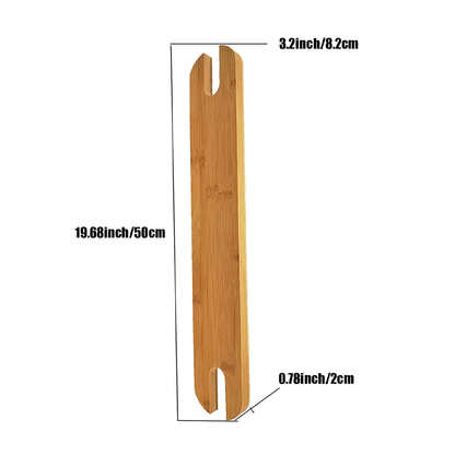 Adjustable Bamboo Highchair Footrest 5