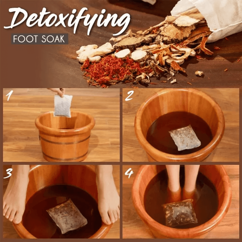 Lymphatic Cleanse Ginger Foot Soak 3