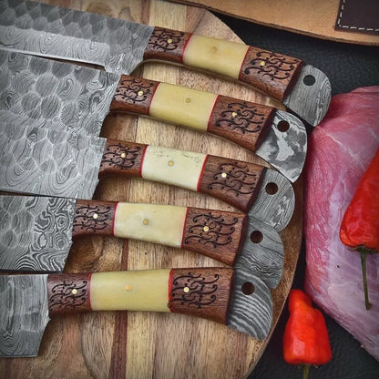 Best damascus steel knives set  in Wyomingjpg