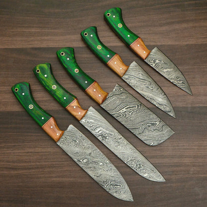 damascus steel knives set in Utahjpg