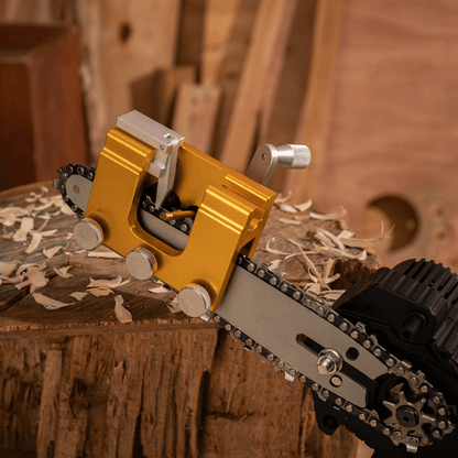 Chainsaw Chain Sharpening Jig