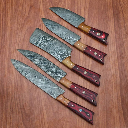 damascus steel knives set in Alaskajpg