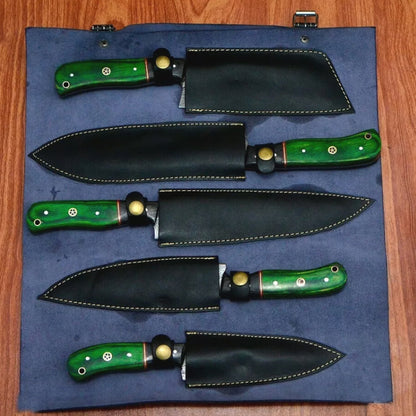 Hand Forged Damascus Steel Chef Knife in usjpg