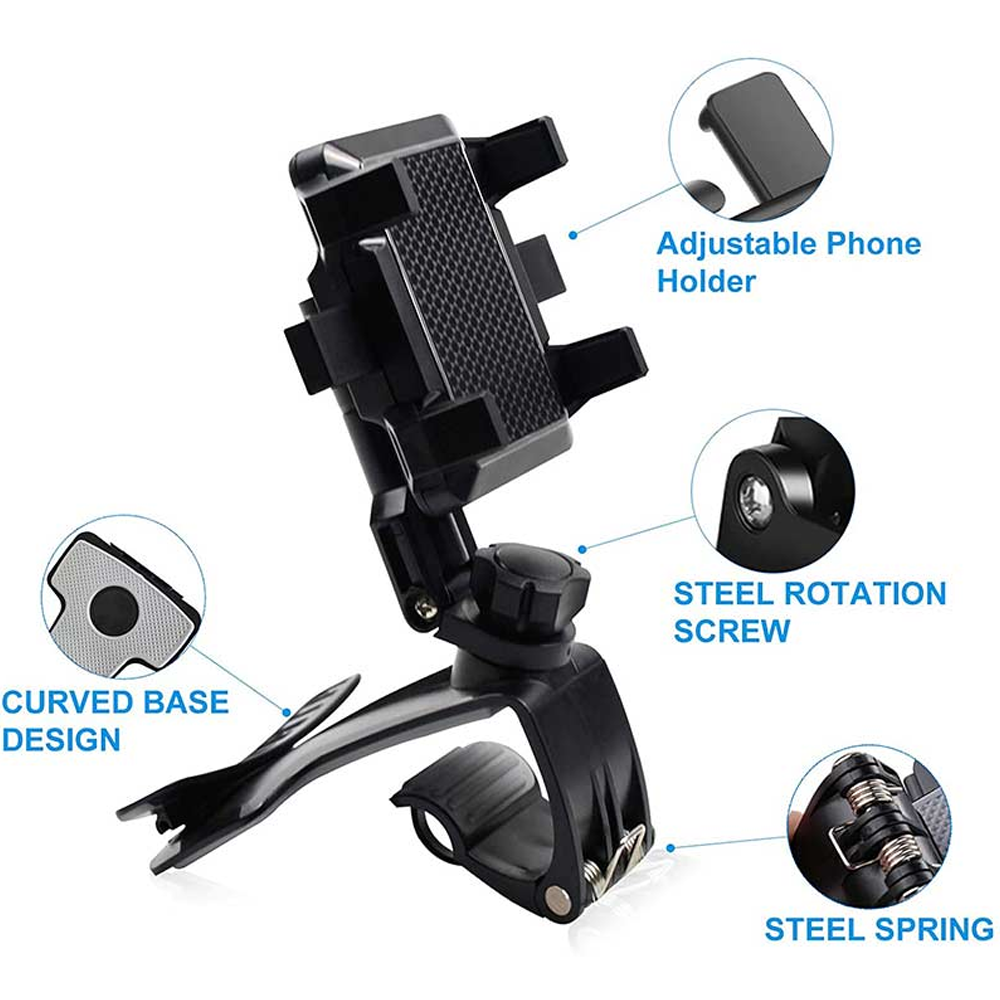 1200 Degree Rotation Universal Car Phone Holder 5