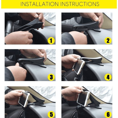 ClipOn Cell Phone Holder
