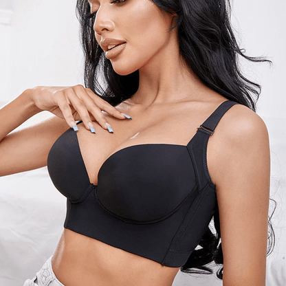 Lightweight MoistureWicking Back Fat Reducer Bra