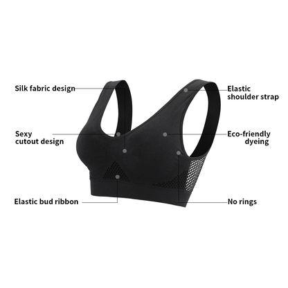 Hookfree bras for easy on and off