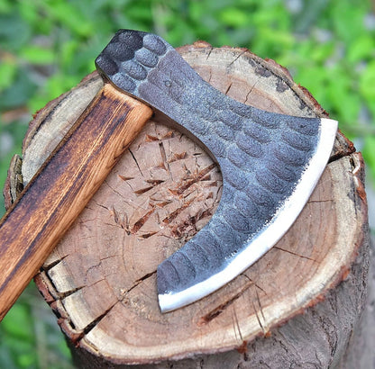 Custom Handmade Tomahawk Hunting Axejpeg
