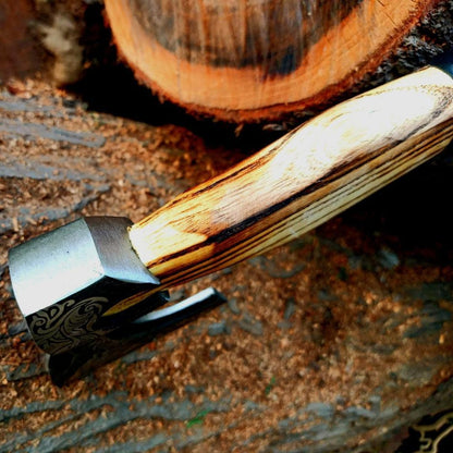 Custom Handmade Steel Tomahawk Axe Throwing Viking Hunting Axesjpeg