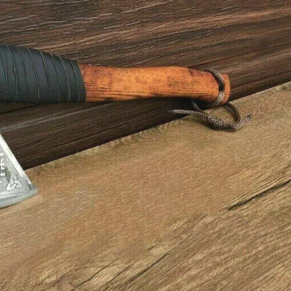 Handmade Steel Tomahawk Axe Integral Ball Hammer Hunting Axe in usajpeg