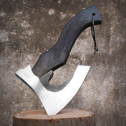 HandForgedCarbonSteelhuntingaxejpeg