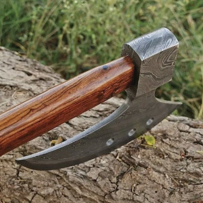 HandForgedDamascusSteelTomahawkVikingAxebuyjpeg