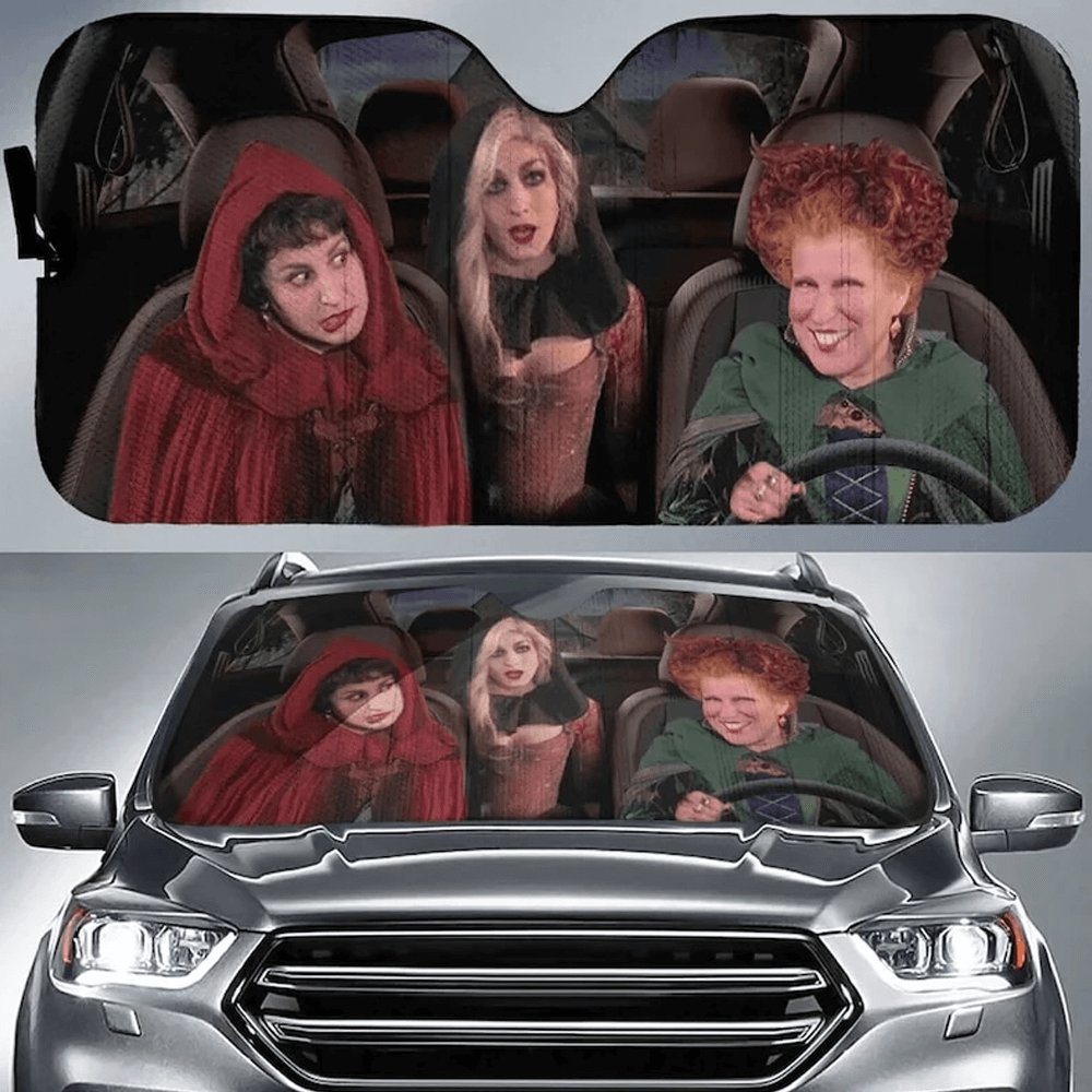 Sanderson Sisters Car Sun Shade 2