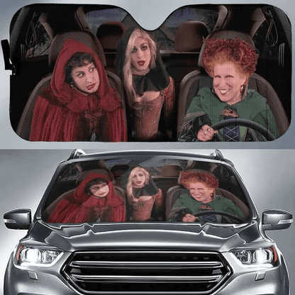 Sanderson Sisters Car Sun Shade 2