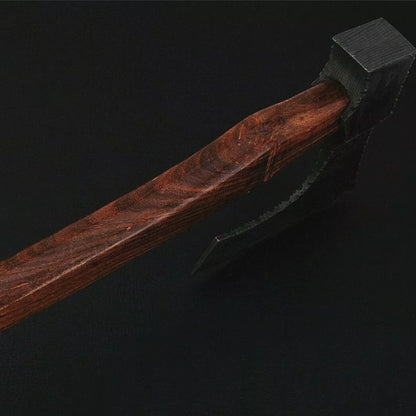 HandForgedDamascusSteelTomahawkVikingAxereviewsjpeg